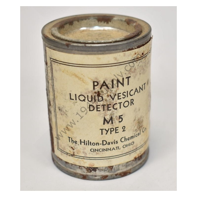Vesicant detector paint  - 1