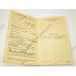 Soldier's Individual Pay Record