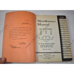 Maintenance Manual GMC...