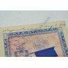 5 Francs currency with written note