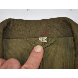 OD wool field jacket, 77e Division  - 2