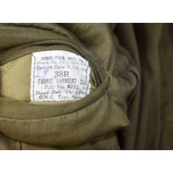 OD wool field jacket, 77e Division  - 5
