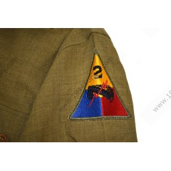 Wool shirt, 2nd Armored Division ID-ed  - 3