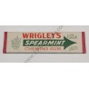 Wrigley's Spearmint chewing gum   - 1