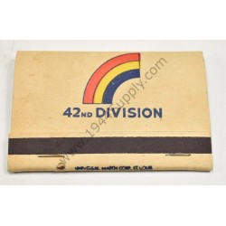 Matchbook, 42nd Division Camp Gruber  - 1
