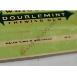 Wrigley's Doublemint chewing gum wrapper