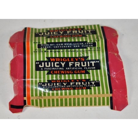 Emballage de chewing gum Wrigley's Juicy Fruit