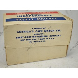 Independence safety matches & wrapper