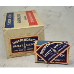 Independence safety matches & wrapper