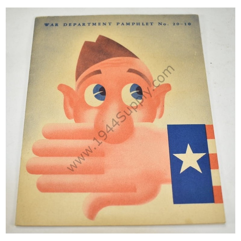 Brochure du département de la guerre 20-10