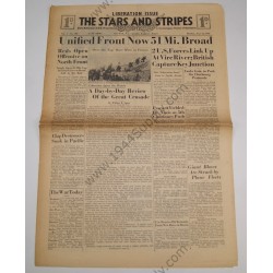Stars and Stripes newspaper of June 12, 1944 - Liberation Issue  - 1