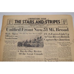 Stars and Stripes newspaper of June 12, 1944 - Liberation Issue  - 2
