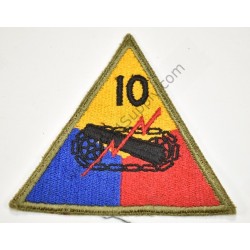 10th Armored Division patch  - 1
