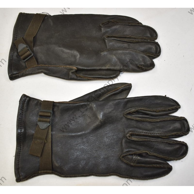 German Army Leather Gloves