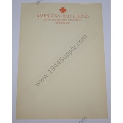 American Red Cross 76th Division 'Onaway' stationary  - 2