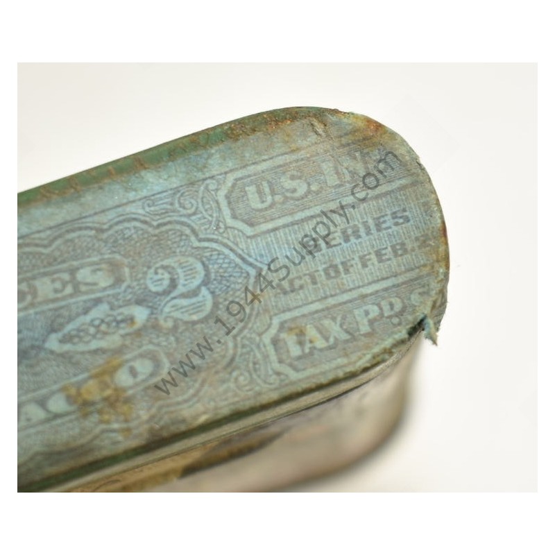 Half and Half tobacco can