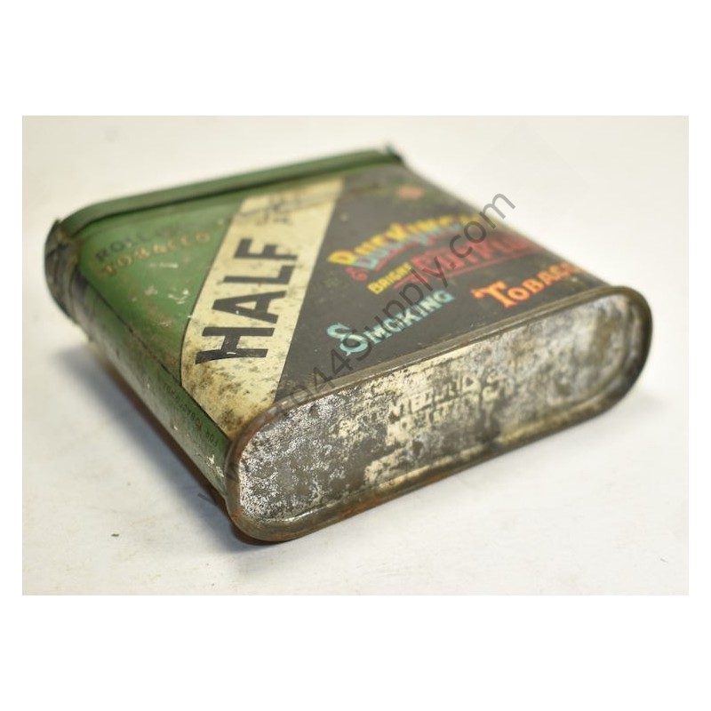 Half and Half tobacco can