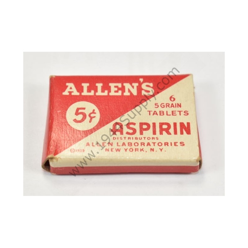 Allen's Aspirin  - 2