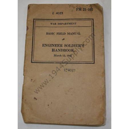 FM 21-105 Engineer soldier's handbook