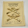 110th Infantry Regiment (28th Division) Officer's insignia set