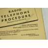 Radio Telephone Procedure card