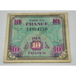 10 Francs monnaie d'invasion