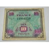 10 Francs invasion currency