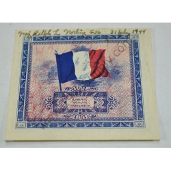 2 Francs invasion currency, ID-ed