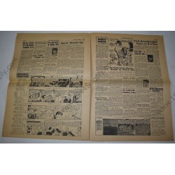 Journal Stars and Stripes du 11 août 1945