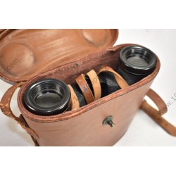 Binoculars in leather case  - 8