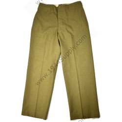 Pantalon en laine, taille 36 x 31  - 1