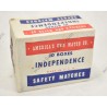 Independence safety matches  - 1