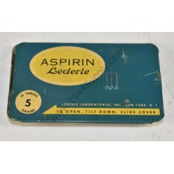 Comprimés d'aspirine, Lederle  - 1