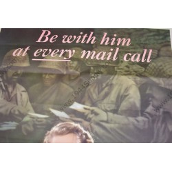 Be with him at every mail call poster