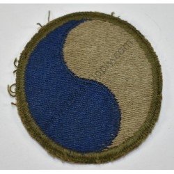 29th Division patch, greenback