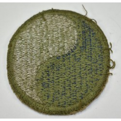 29th Division patch, greenback