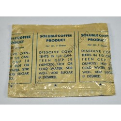 Produit de café soluble, ration K
