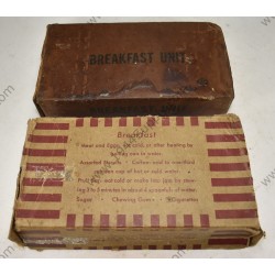 K ration, breakfast unit (empty box)