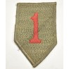 1st Division patch, British made  - 1