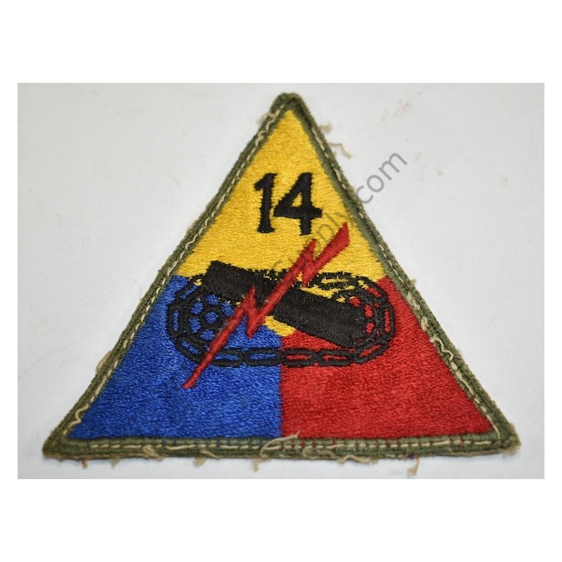 14th Armored Division patch