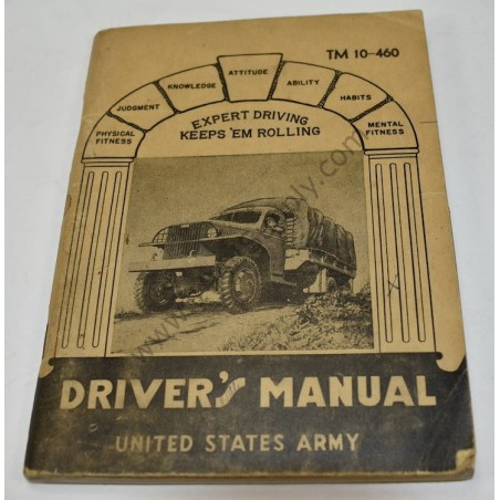 TM 10-460 Driver's manual