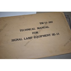 TM 11-392 Signal Lamp Equipment SE-11