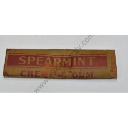 Spearmint chewing gum