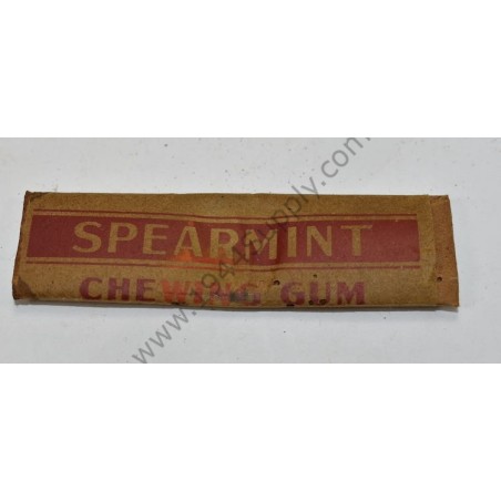 Spearmint chewing gum from K ration