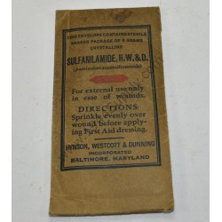 Sachet de sulfanilamide