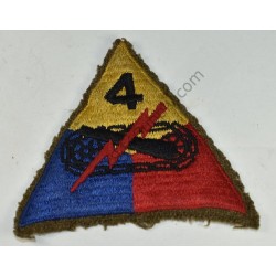 4th Armored Division patch