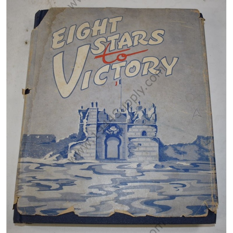 Eight stars to Victory, 9th Division book