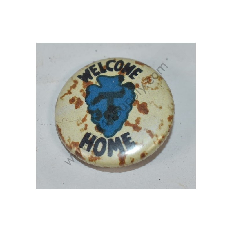 Welcome Home 36th Division button