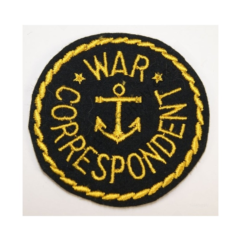 War correspondent patch  - 2