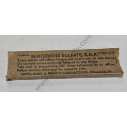 Benzedrine Sulfate tablets box